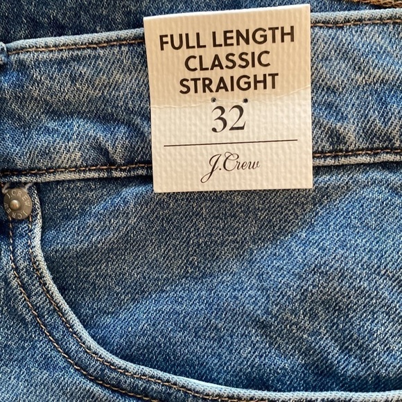 NWT J. CREW High-rise full-length '90s classic-straight jean in Holly - Picture 3 of 13
